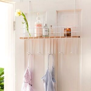 The Devon Over-The-Door Multi-Hook Shelf